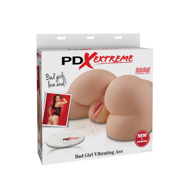 Masturbator Pipedream PDX Extreme Bad Girl Vibrating Ass Light