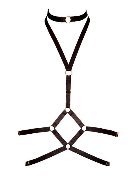 Black Harness Amsterdam Black Triffli