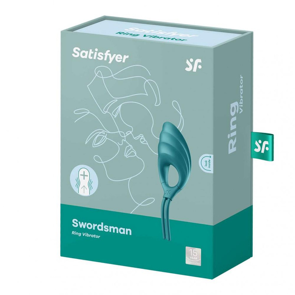 Ерекційний кільце Swordsman Camouflage Green Satisfyer