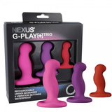 Zestaw Trzech Wibrujących Masażerów G-Play Trio+ Nexus