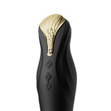 Вібратор King Vibrating Thruster Obsidian Black Zalo