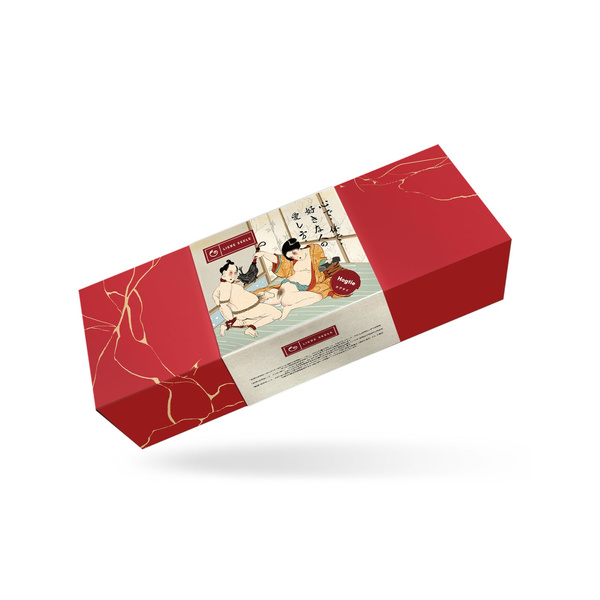 Liebe Seele Kinbaku Ukiyoe Red Rosy Leather Hogtie 