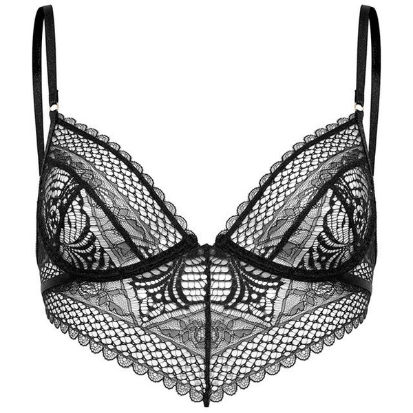Black Bra 85B Scream Perilla