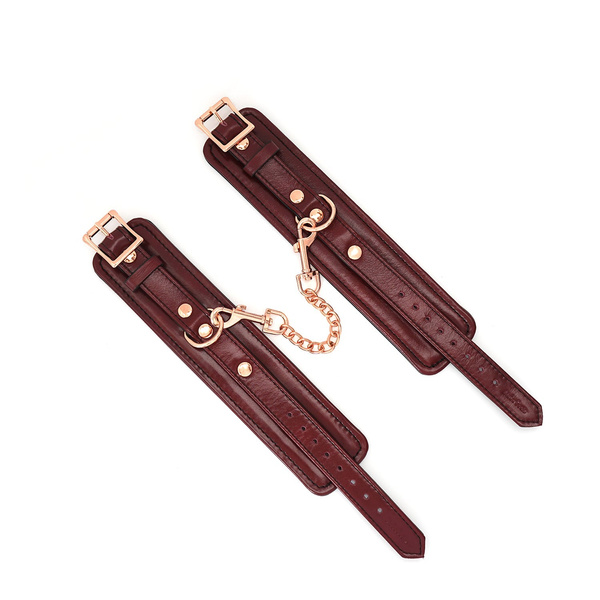 Liebe Seele Wine Red Handcuffs
