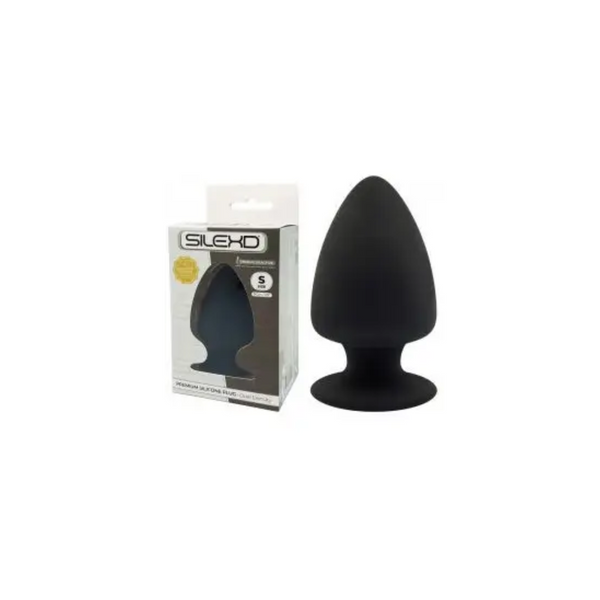 Silexd Anal Plug S 9 cm Black