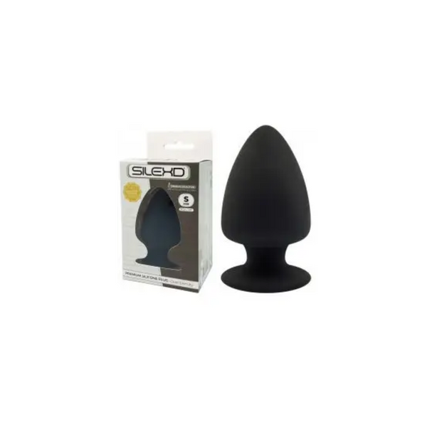 Korek Analny Plug Model 1 S 9 Cm Black Silexd