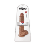 Dildo King Cock with Bals Pipedream10 Tan