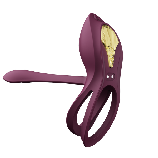 Ерекційне кільце Bayek Velvet Purple Zalo