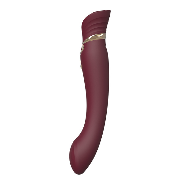 Pulsating G-Spot Vibrator Queen Wine Red Zalo