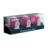 Satisfyer Bubble Eggs set of 3 masturbators
