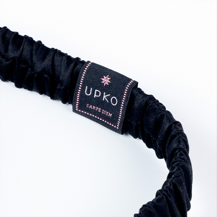 Upko Embroidered Silk Blindfold