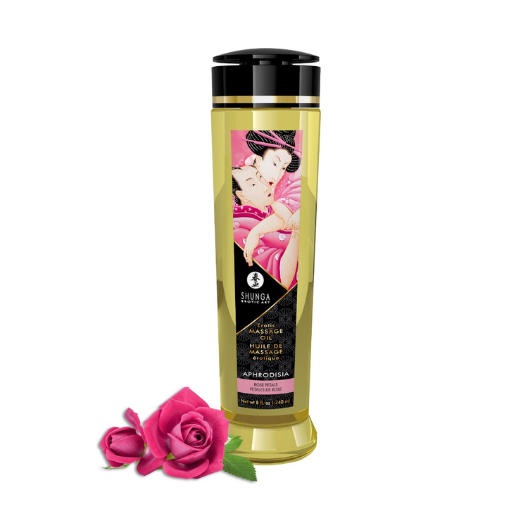 Olejek do masażu Shunga Erotic Massage Oil Aphrodisia / Rose 240ml