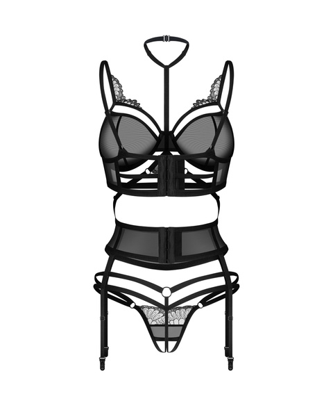 Komplet 3-Częściowy Premisis Black 2Xl/3Xl Premium Obsessive