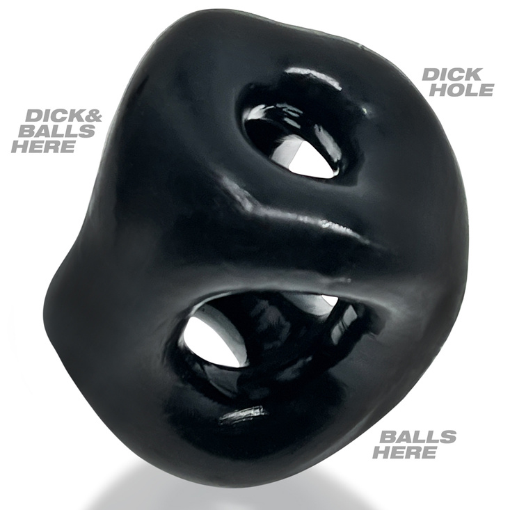 Oxballs - Tri-Sport XL Thicker 3-Ring Cockring Black