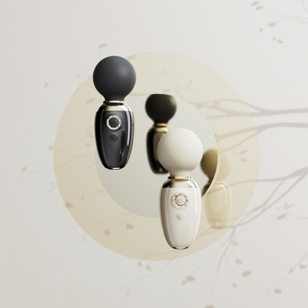 Wibrator Różdżka Ava Ivory White Zalo