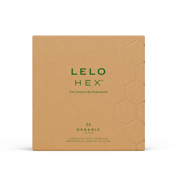 Презервативи органічні HEX Organic Condoms 36 pack LELO
