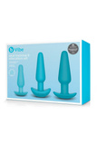 Набір для тренування Anal Education Set Blue b-Vibe