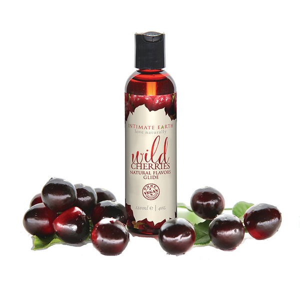 Лубрикант Wild Cherries Flavored Glide 120 мл Intimate Earth