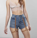 Podwiązki Maze Shorts Garters Brown Bijoux Indiscrets
