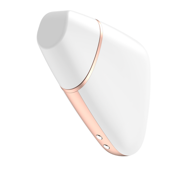 Стимулятор клітора з додатком Love Triangle White Satisfyer
