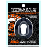 Big-D Shaft Grip Cockring Black Oxballs
