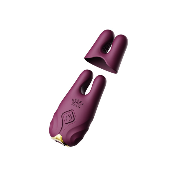 Wibrujące Klamerki Na Sutki Nave Velvet Purple Zalo