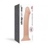 Wyjątkowo Miękkie Dildo Silicone Bendable Dildo Double Density Xl Vanilla Strap-on-me