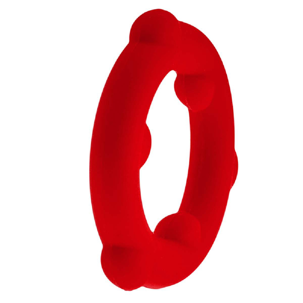 Pierścień erekcyjny [SIL] SPINNER Cockring Red Oxballs