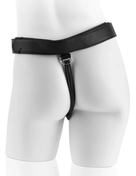 Uprząż z dildo 23cm King Cock Strap on Harness with 9" Cock Black