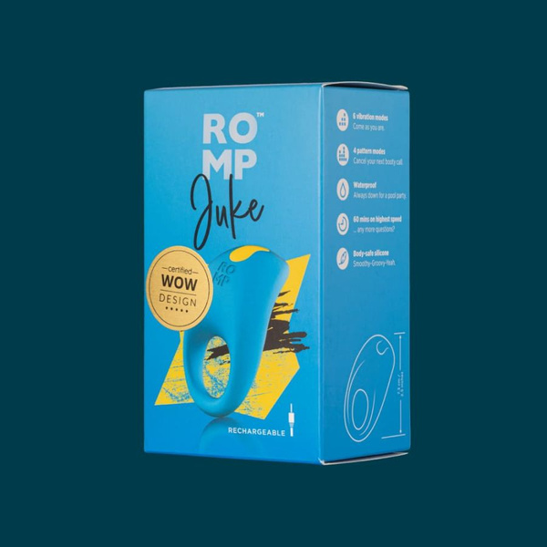 Wibrujący pierścień erekcyjny Juke Romp