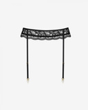 Promees Gisele Garter Belt Black M/L