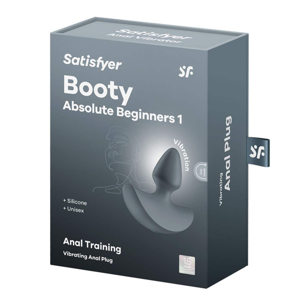Вібруючий анальний корок Booty Absolute Beginners 1 Satisfyer
