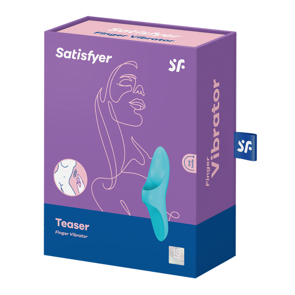 Вібратор на Палець Satisfyer Teaser Light Blue