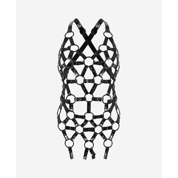 Corset Harness made of leather HellRider