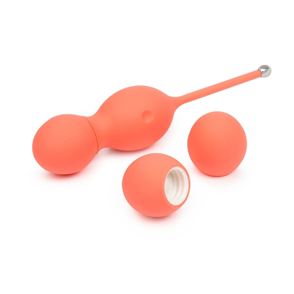 Kulki Gejszy Do Ćwiczeń Mięśni Kegla Bloom Coral We-Vibe