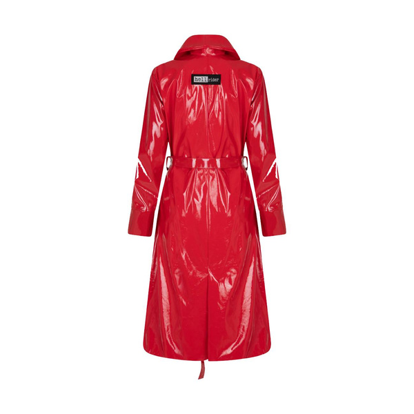 Matrix coat made of lack Red L/XL HellRider