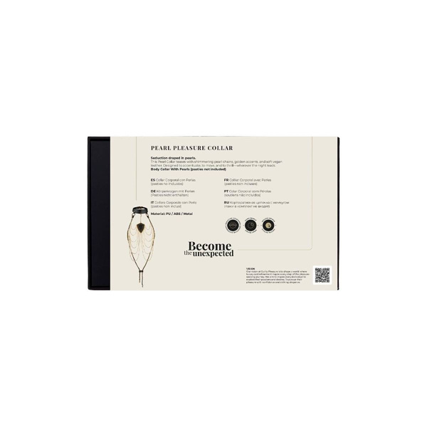 Нашийник з перлами BDSM Pearl Pleasure Collar Guilty Pleasure