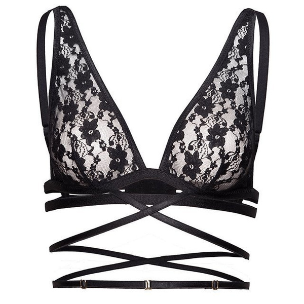 Noir Bra Black L Perilla