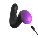 Auto-Throb Inflatable Vibrating Plug