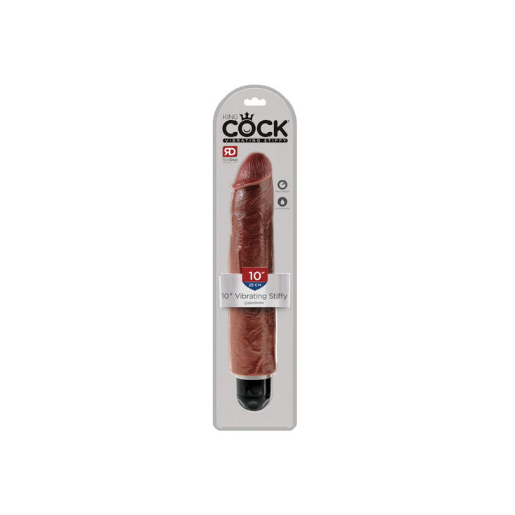 King Cock Wibrator 10" Vibrating Stiffy