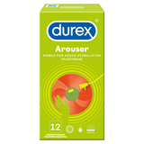 Prezerwatywy lateksowe z prążkami Durex Arouser 12 szt.