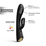 Flexi Rabbit Black Dorcel