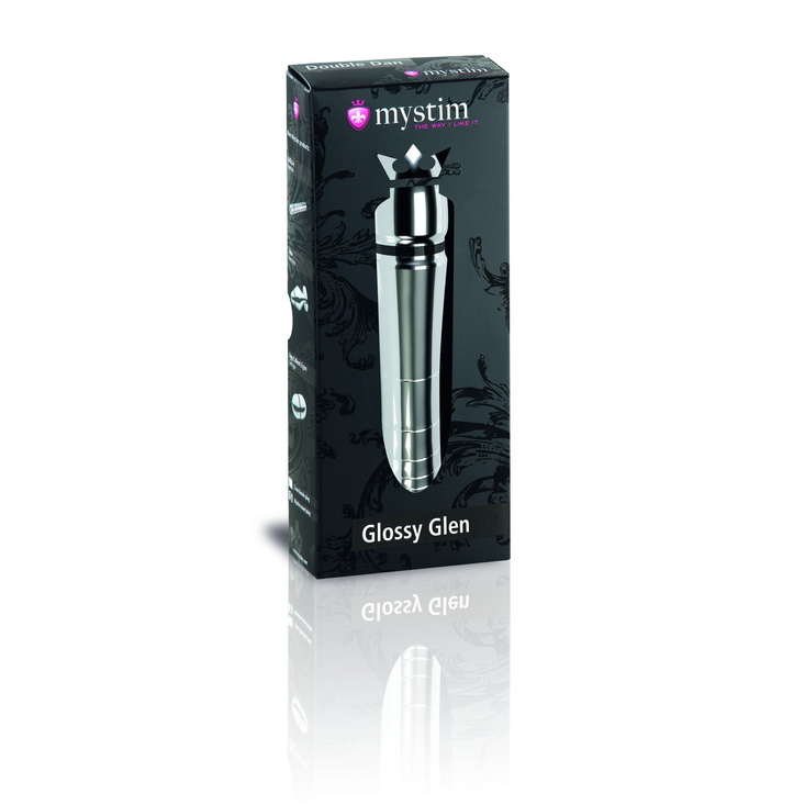 Dildo z funkcją elektrostymulacji Mystim Glossy Glen