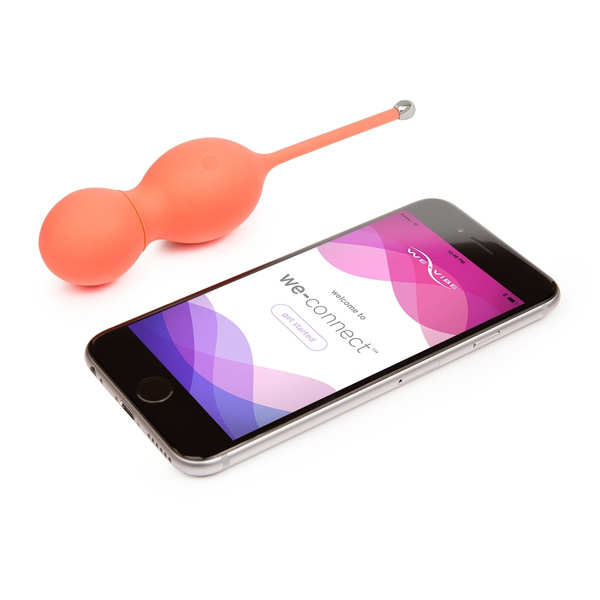 Kulki Gejszy Do Ćwiczeń Mięśni Kegla Bloom Coral We-Vibe