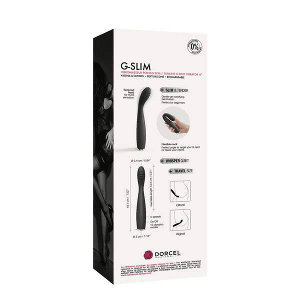 Bardzo giętki wibrator do punktu G Dorcel G-Slim