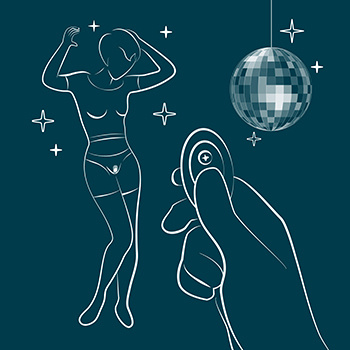 Вібратор для білизни Party Romp