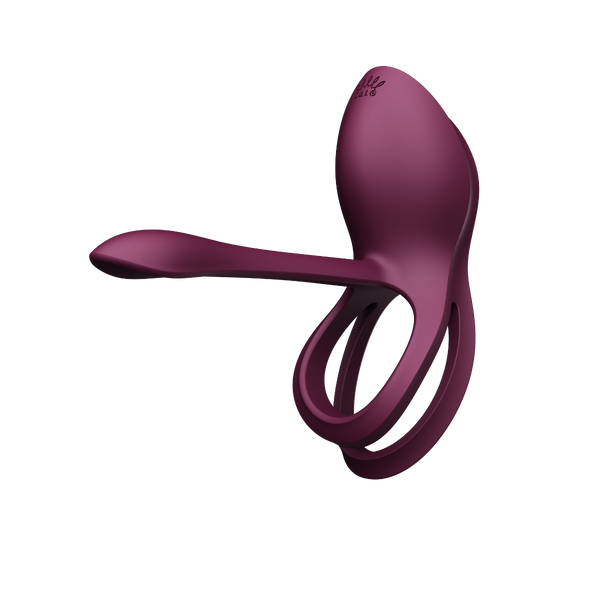 Ерекційне кільце Bayek Velvet Purple Zalo