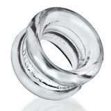 Натирач яєць [SIL/TPR] SQUEEZE SHORT Ballstretcher Clear Oxballs