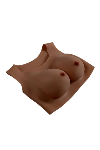 Протез грудей Undergarments Plate D-Cup Dark Gender X