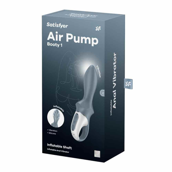 Надувний анальний вібратор Air Pump Booty 1 Satisfyer